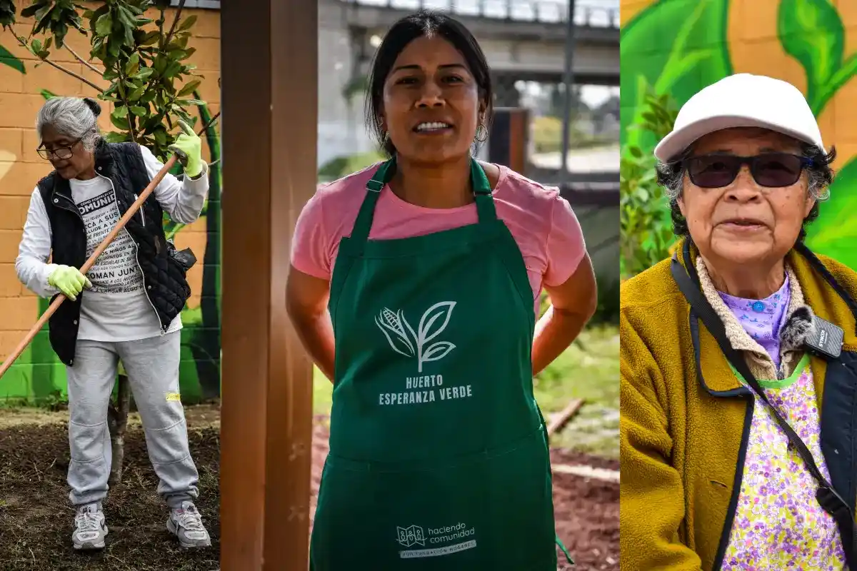 Mujeres del Huerto Esperanza Verde
