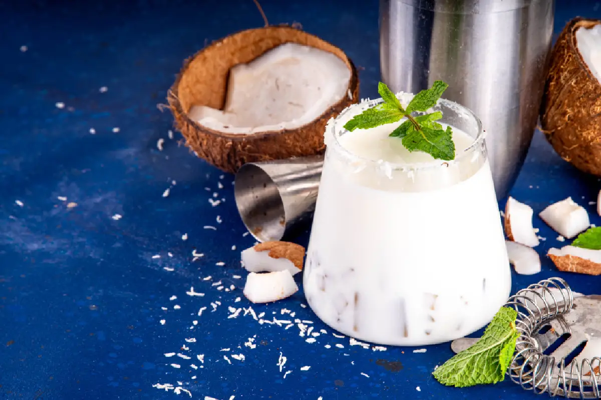 limonada de coco colombiana