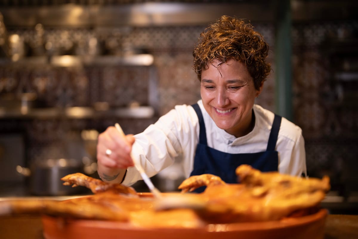 chef española con estrella Michelin
