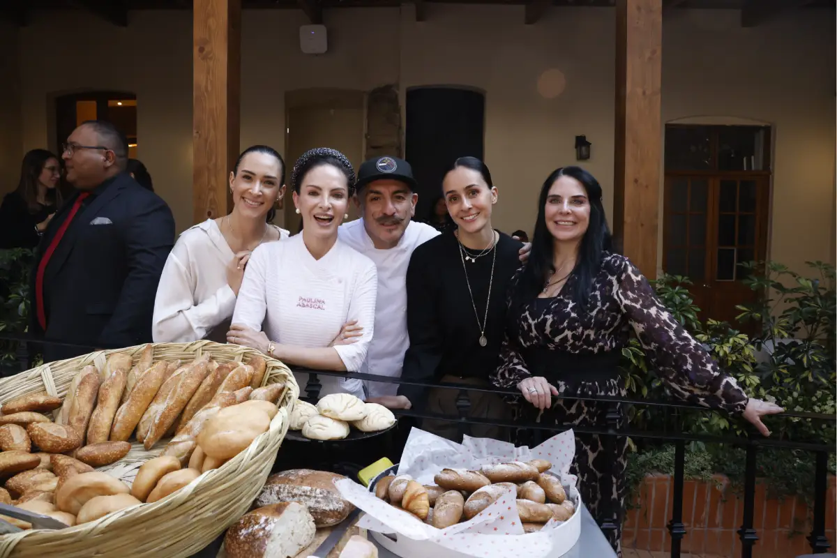 Chef Aquiles Chávez, Paulina Abascal y Zahi Téllez