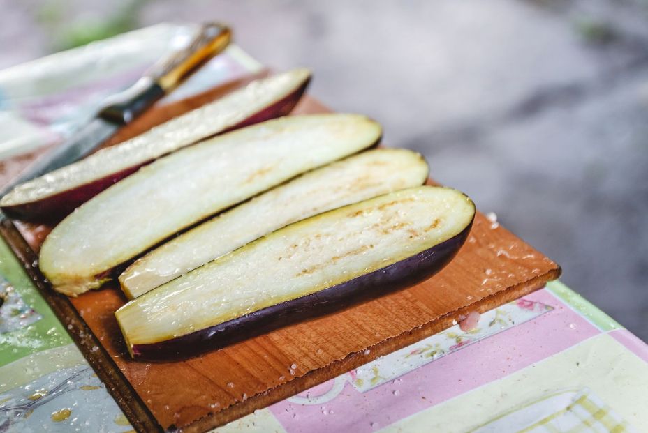 cómo desflemar berenjena 