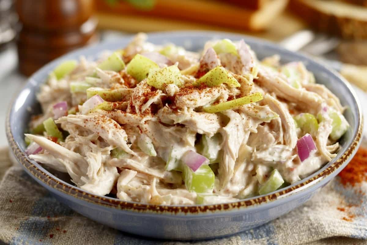 receta con pollo deshebrado