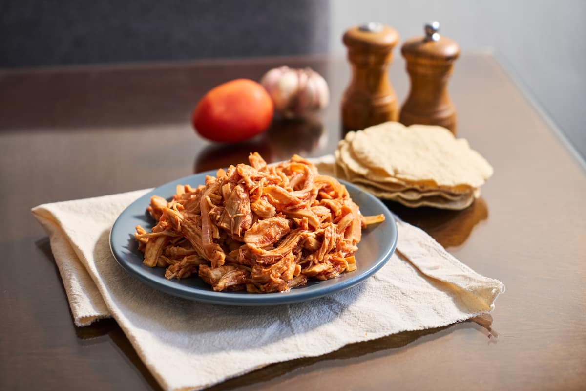 receta de tinga de pollo deshebrado