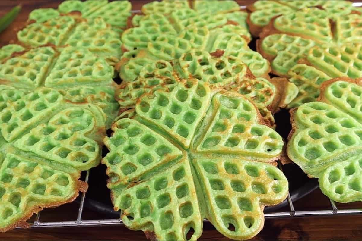 tipos de waffles salados