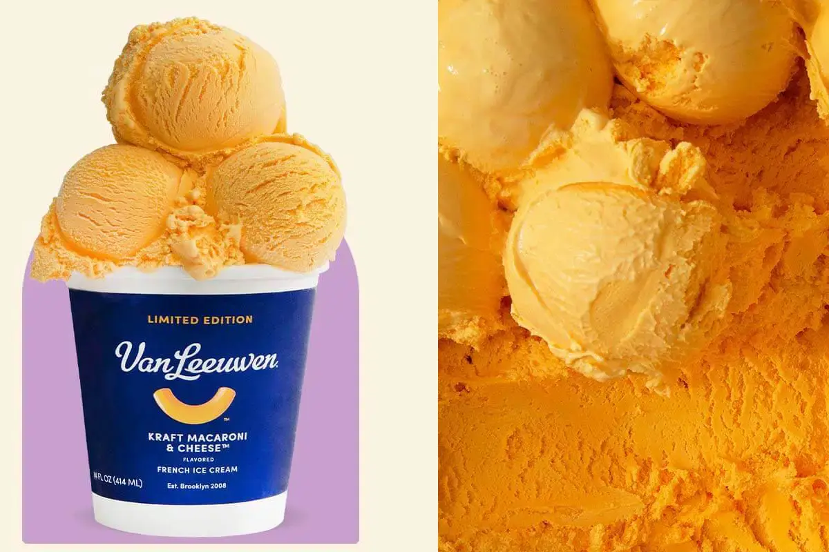 helado especial de Mac & Cheese