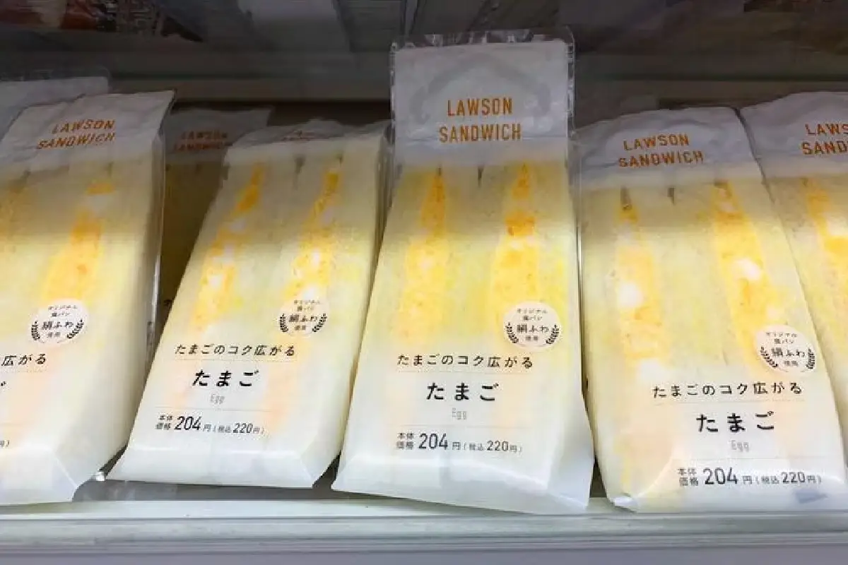 tamago sando de lawson